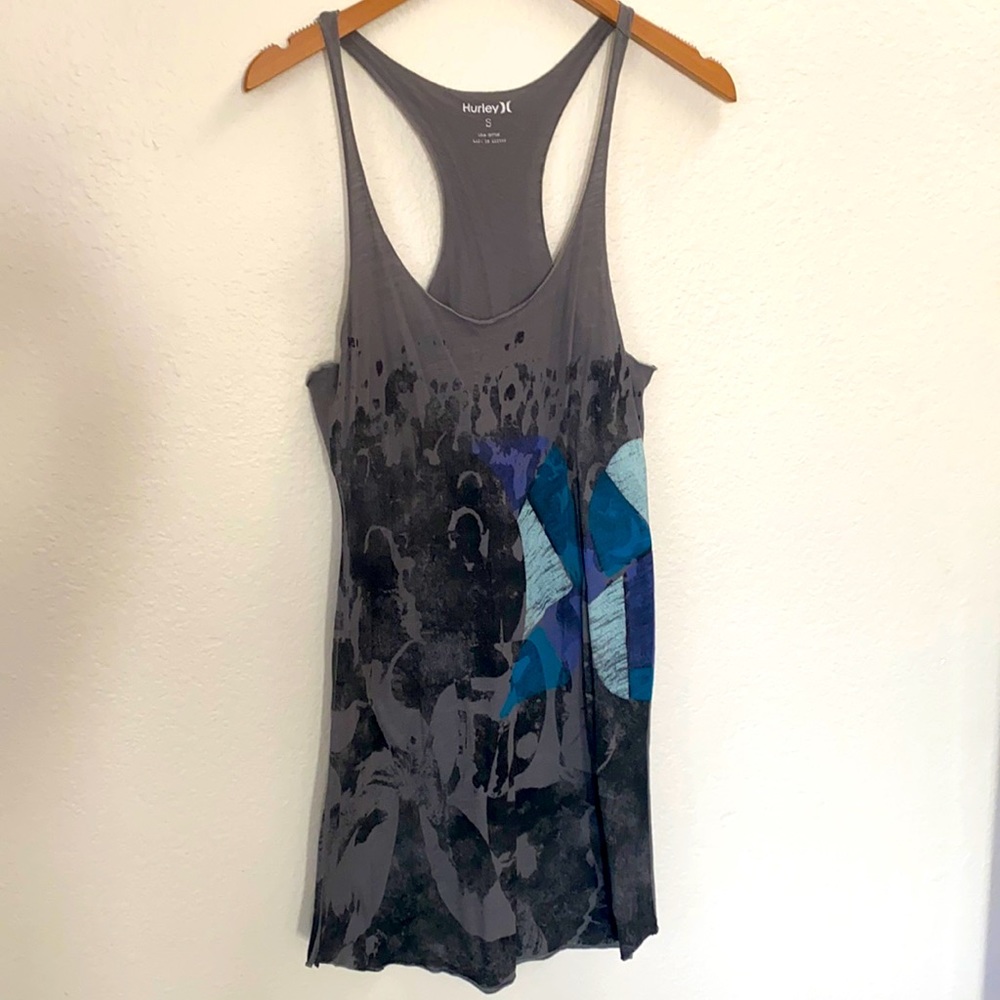 Hurley gray tank dress. Size small